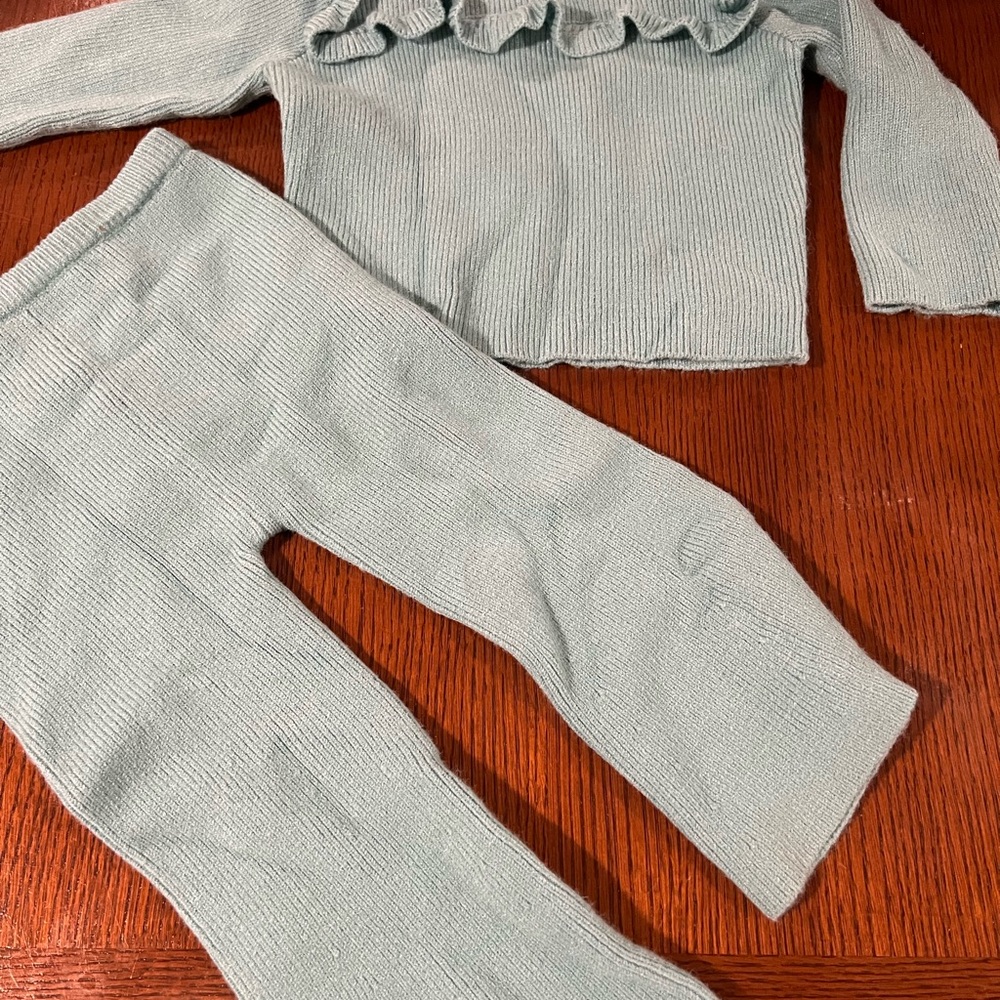 btween Blue Knit Outfit